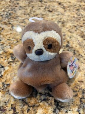 NWT Collectable Palm Pals Slomo Sloth - Brown & Cream